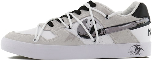 【訂製球鞋】 Nike SB Delta 新中式 中國風 熊貓抱竹 可愛萌寵 復古 低筒 板鞋 男女同款 灰白 Buy 【訂製球鞋】 Nike SB Delta 新中式 中國風 熊貓抱竹 可愛萌寵 復古 低筒 板鞋 男女同款 灰白