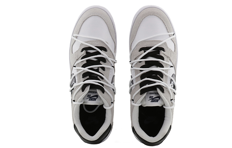 Shop [Kasut Kustom] Nike SB Delta Low 'Panda Bambu' 942237-100(Team10-熊猫抱竹）