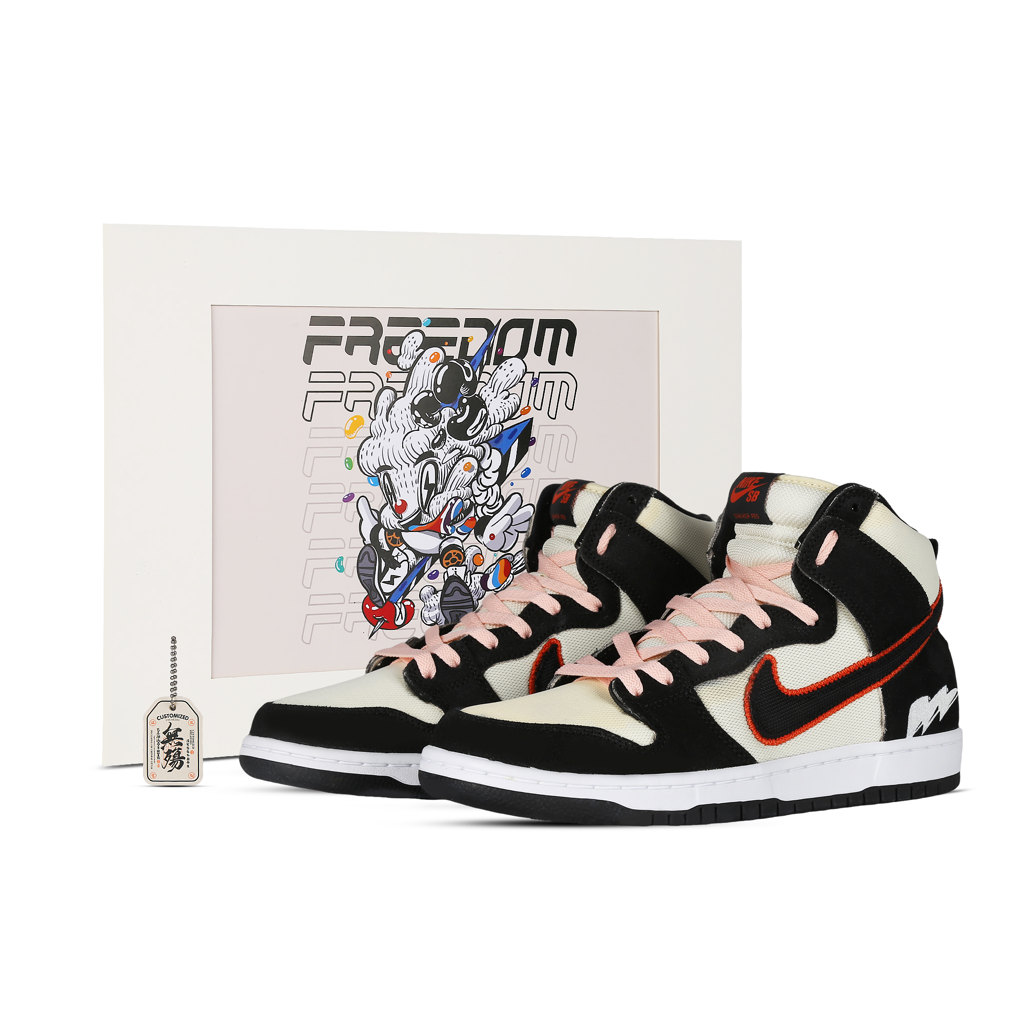 Buy 【カスタムシューズ】ナイキ SB ダンク ハイ 'Red Lightning' DO9394-100-446029 DO9394-100-446029