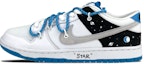 Buy 【定制球鞋】 Nike Dunk SB Low 解構 星球 星系 低筒 板鞋 男女同款 白藍黑