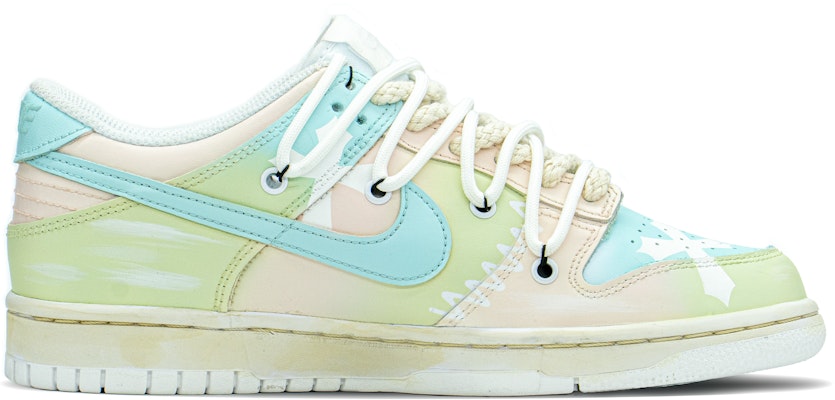 고딕 십자가 핑크 그린 나이키 SB 덩크 로우 (커스텀) DH9765-100(TeamA-DK渐变十字女S-BOX) Order 고딕 십자가 핑크 그린 나이키 SB 덩크 로우 (커스텀) DH9765-100(TeamA-DK渐变十字女S-BOX)