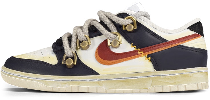 custom-shoes-nike-sb-dunk-low-grey-green-blue-renaissance-distressed-deconstructed