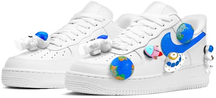 【定制球鞋】 Nike 宇航員 情侶 月球太空 中秋 低幫 板鞋 男女同款 太空藍 Purchase 【定制球鞋】 Nike 宇航員 情侶 月球太空 中秋 低幫 板鞋 男女同款 太空藍