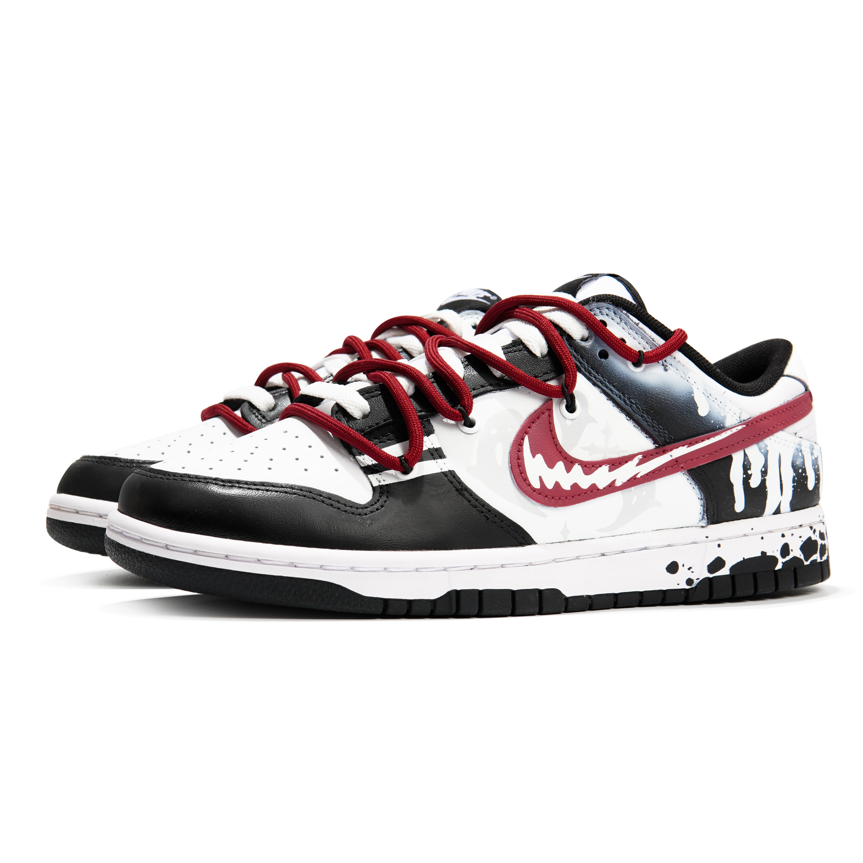 Shop [Zapatillas Personalizadas] Nike SB Dunk Low 'Spooky Ghost Graffiti - Halloween' DD1391-100-485153