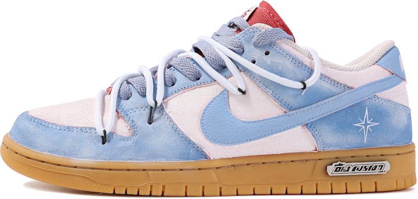 【定制球鞋】 Nike Dunk SB Low 達芬奇定制 禮盒 墜入星河 清新 星星 簡約 百搭 低幫 板鞋 男女同款 藍白 Buy 【定制球鞋】 Nike Dunk SB Low 達芬奇定制 禮盒 墜入星河 清新 星星 簡約 百搭 低幫 板鞋 男女同款 藍白