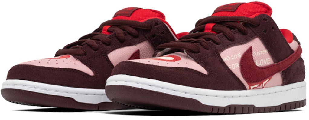 【定制球鞋】Nike Dunk SB Low Pro "Cherry" 櫻桃 愛心 巧克力冰淇淋 復古 低筒 板鞋 男女同款 粉棕色 送禮 Lookbook 【定制球鞋】Nike Dunk SB Low Pro "Cherry" 櫻桃 愛心 巧克力冰淇淋 復古 低筒 板鞋 男女同款 粉棕色 送禮