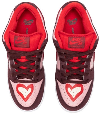【定制球鞋】Nike Dunk SB Low Pro "Cherry" 櫻桃 愛心 巧克力冰淇淋 復古 低筒 板鞋 男女同款 粉棕色 送禮 Shop 【定制球鞋】Nike Dunk SB Low Pro "Cherry" 櫻桃 愛心 巧克力冰淇淋 復古 低筒 板鞋 男女同款 粉棕色 送禮