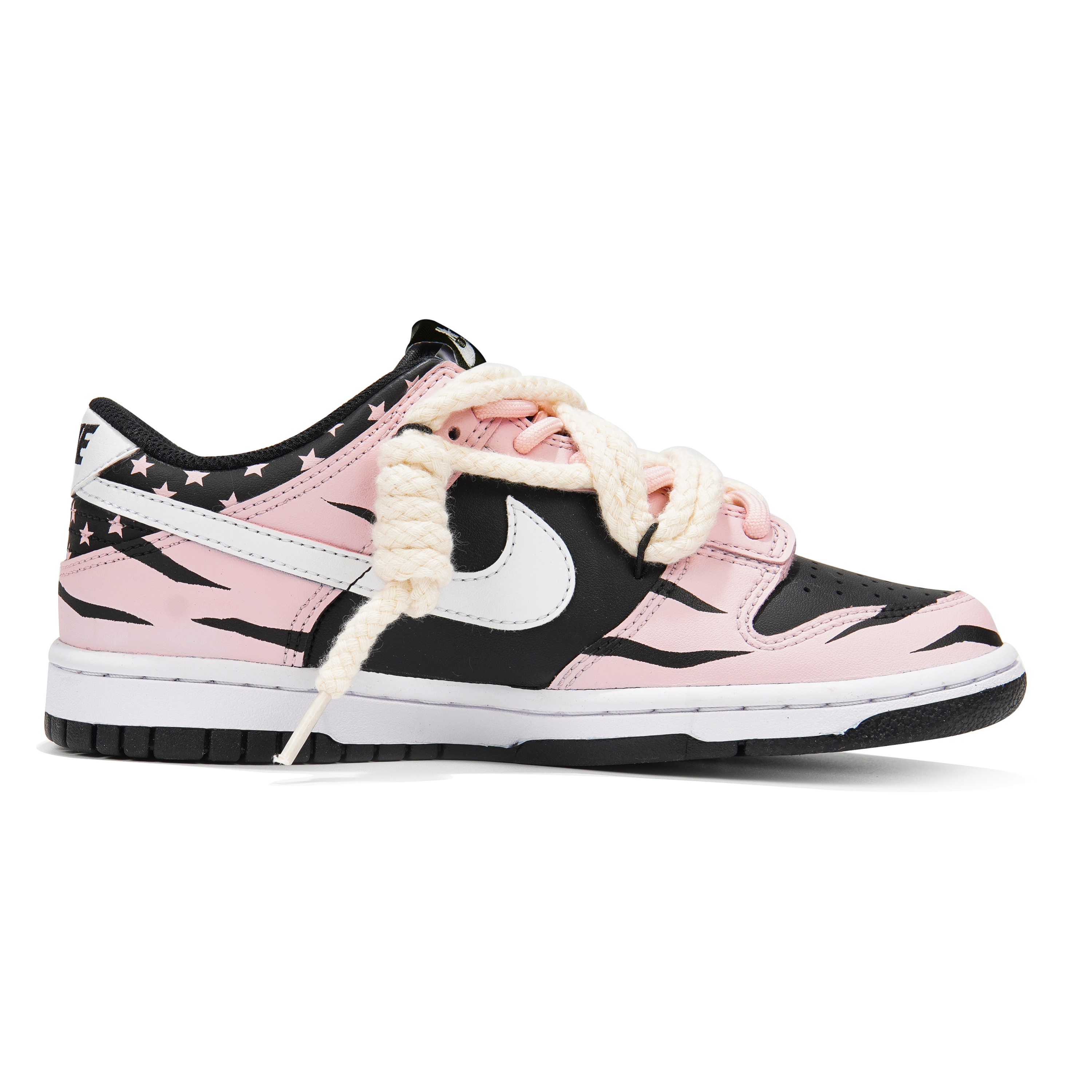 Order [定制鞋款] 耐克Set & Co x Dunk Low 'Y2K五芒星-黑粉豹子' DV0831-002-444424