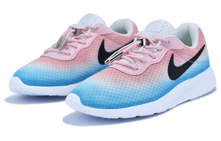 Lookbook 【訂製球鞋】Nike Tanjun 棉花糖 戶外 網布 減震耐磨 耐磨 低筒 生活休閒鞋 男款 藍粉