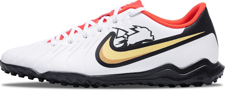 【客製化球鞋】Nike Tiempo Legend 10 FLASH 卡通 簡約 潮流運動 TF(膠質碎釘) 防滑耐磨 足球鞋 男款 黑白黃 Order 【客製化球鞋】Nike Tiempo Legend 10 FLASH 卡通 簡約 潮流運動 TF(膠質碎釘) 防滑耐磨 足球鞋 男款 黑白黃