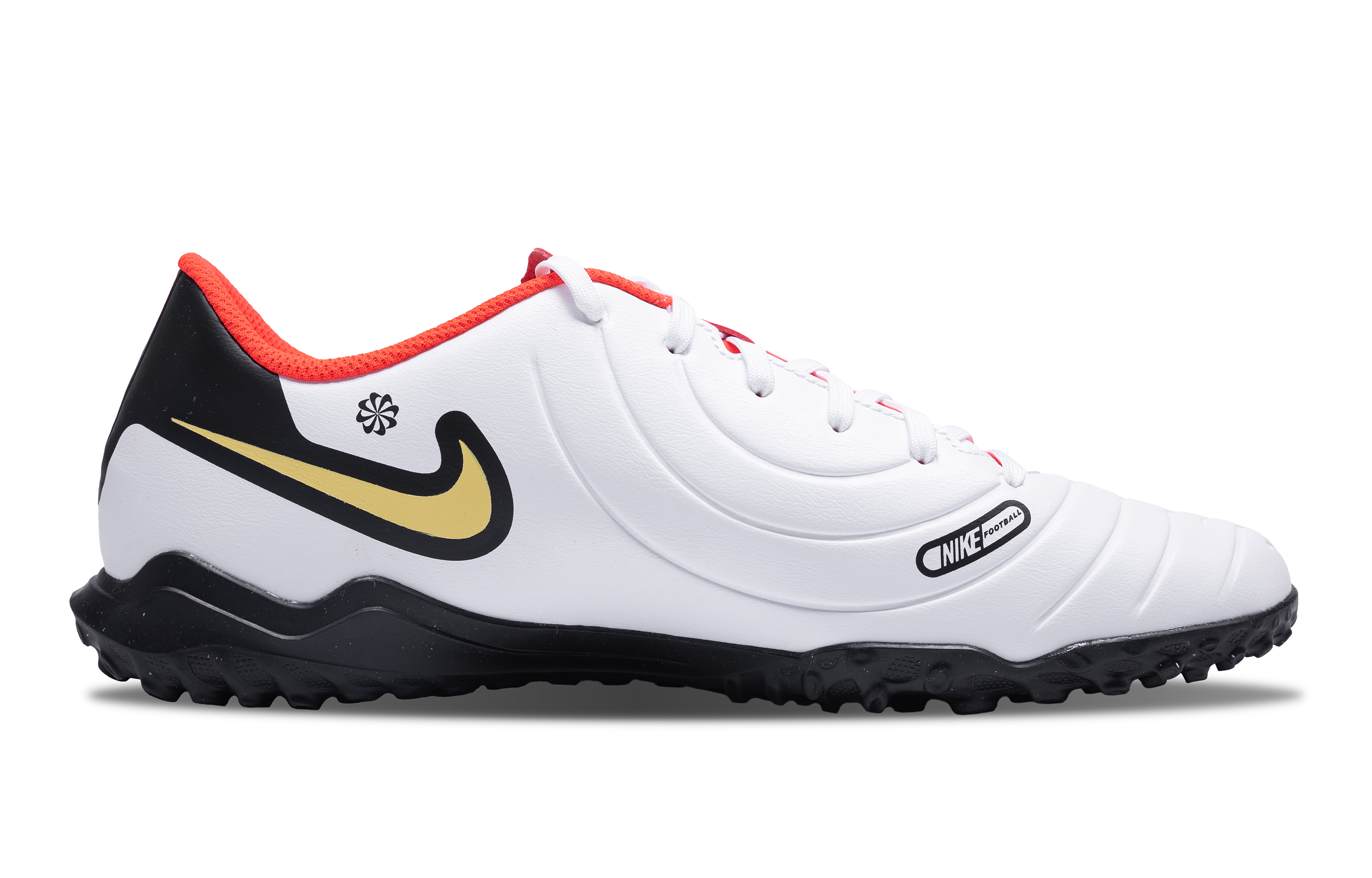 Lookbook 【客製化球鞋】Nike Tiempo Legend 10 FLASH 卡通 簡約 潮流運動 TF（膠質碎釘） 防滑耐磨 足球鞋 男款 黑白黃