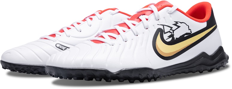 【客製化球鞋】Nike Tiempo Legend 10 FLASH 卡通 簡約 潮流運動 TF(膠質碎釘) 防滑耐磨 足球鞋 男款 黑白黃 Shop 【客製化球鞋】Nike Tiempo Legend 10 FLASH 卡通 簡約 潮流運動 TF(膠質碎釘) 防滑耐磨 足球鞋 男款 黑白黃