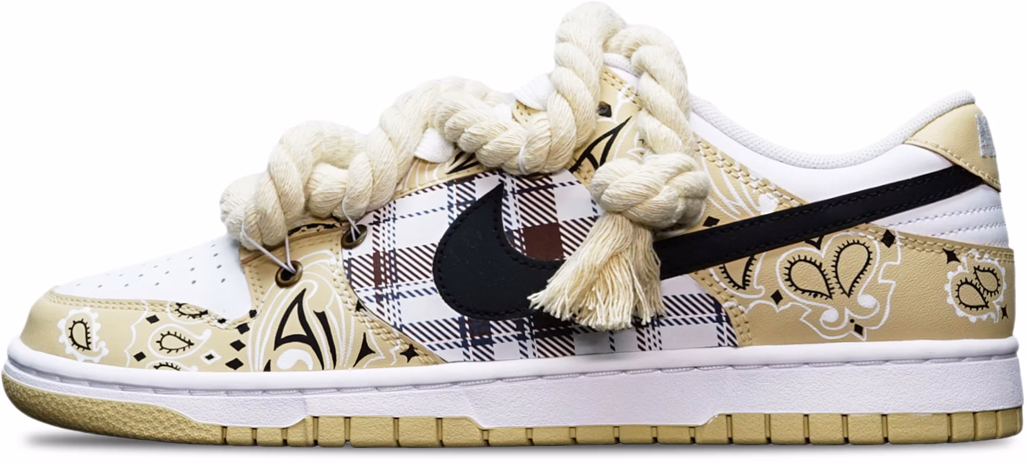 custom-shoes-nike-travis-scott-x-dunk-low-retro-paisley-plaid