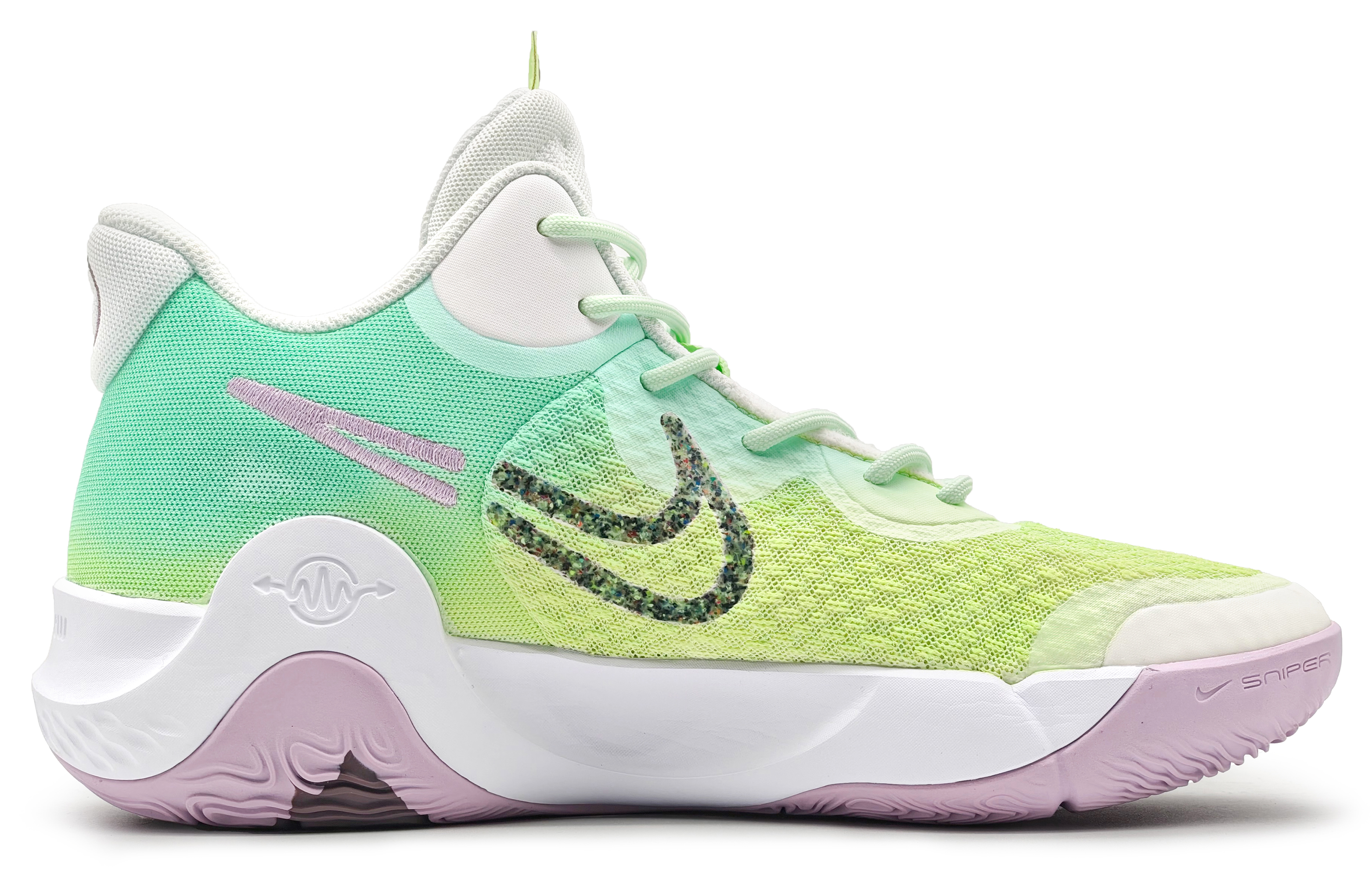 [Custom Shoes] Nike Trey 5 'Bamboo Art Blue Gradient' 圖 3