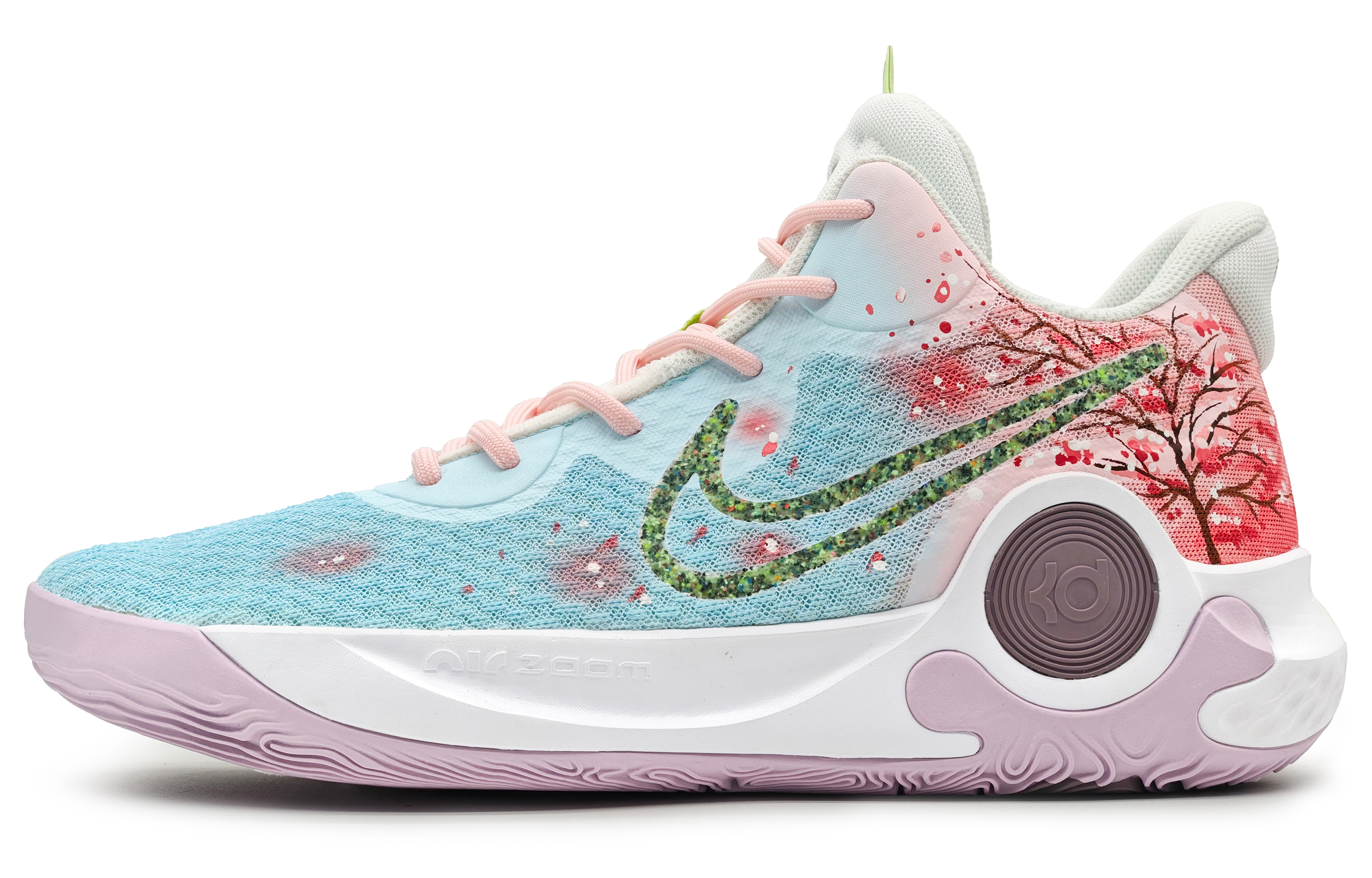 Order [Zapatos Personalizados] Nike Trey 5 'Cerezo Azul-Rojo Degradado' DJ6922-100(Team16-樱红蓝红礼BX)