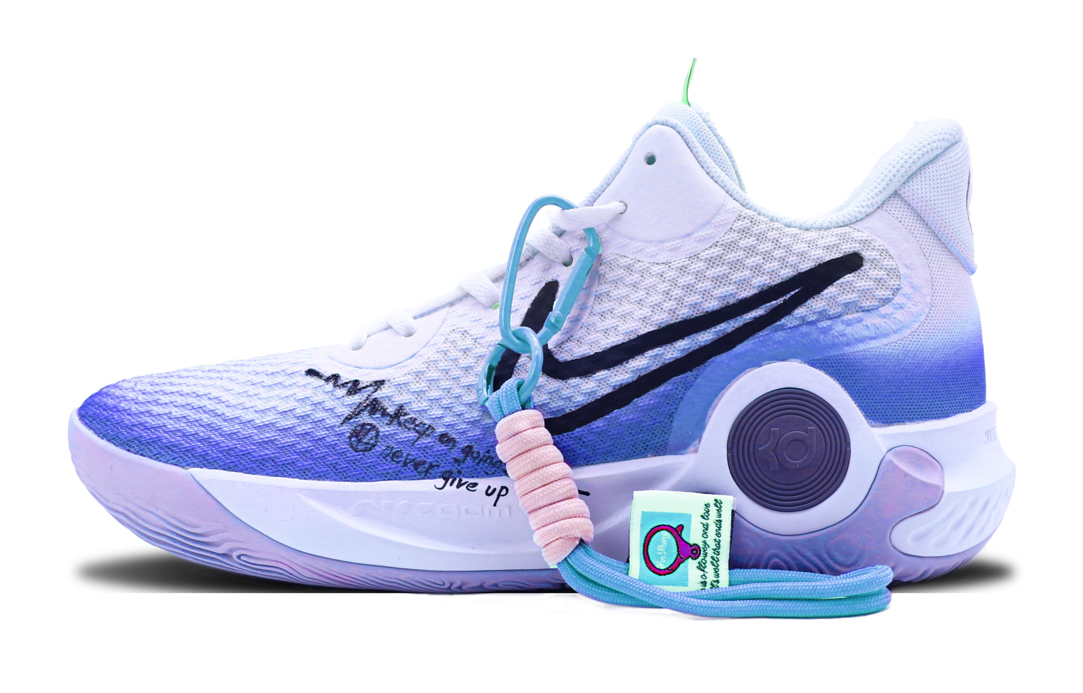 Buy [Kasut Tersuai] Nike Trey 5 'Lintasan Pantai Biru Gradasi' DJ6922-100(Team147-海岸线)