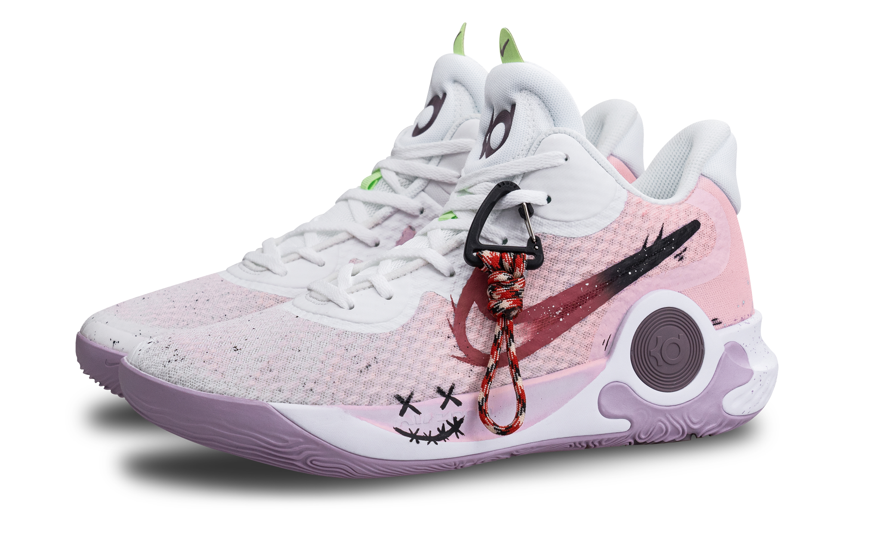 Shop 나이키 트레이 5 '스트릿 그라피티' 커스텀 슈즈 DJ6922-100(Team79-男女同款荆棘艺术)