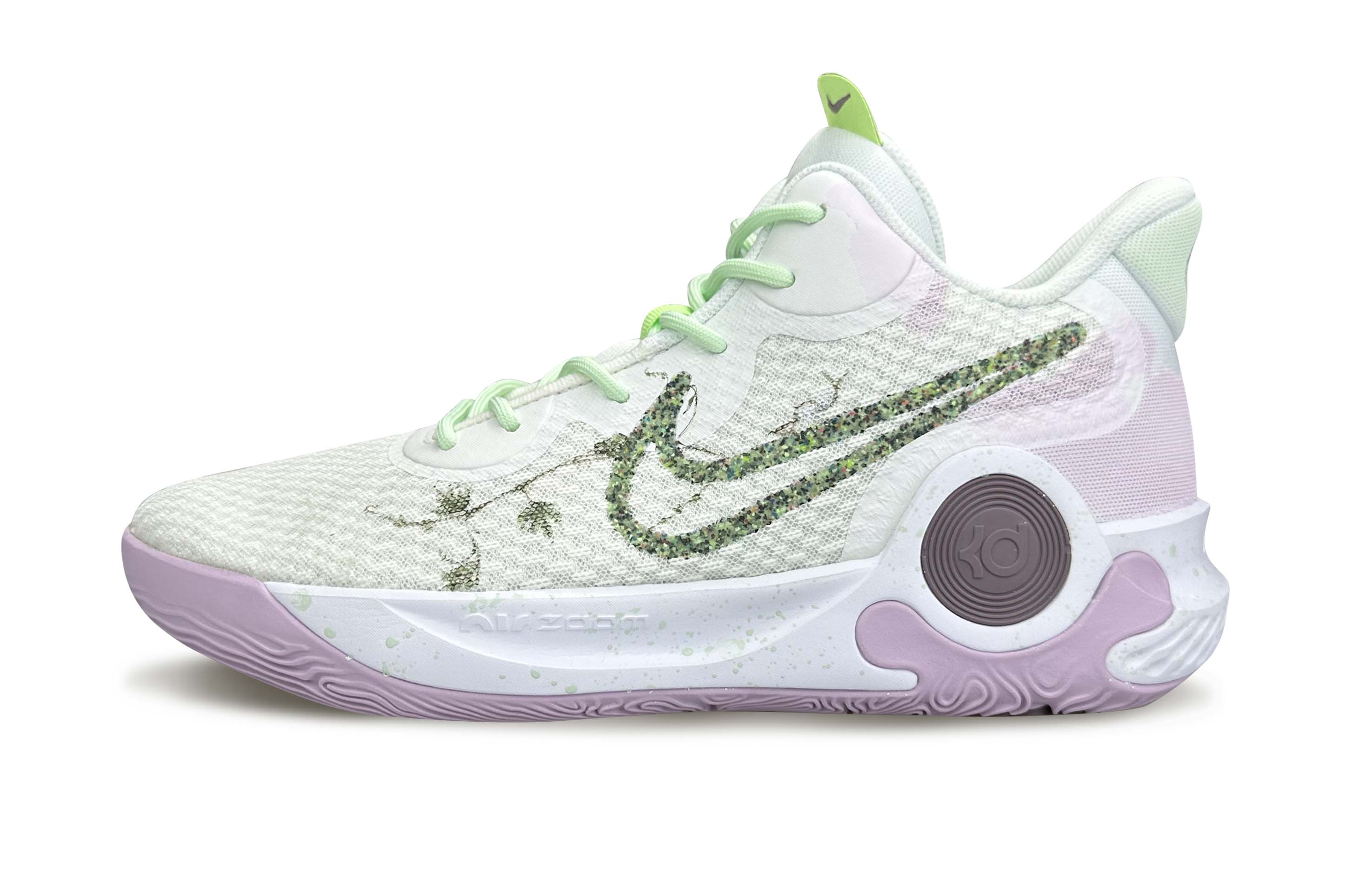 Order [定制鞋] 耐克 Trey 5 '葡萄粉绿' DJ6922-100(Team79-男女同款蔓语)