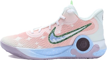 【訂製籃球鞋】Nike Trey 5 ep VAM鯊魚訂製 夢想星空 藍粉漸變 噴漆 星星點點 精確抓地 穩定性強 中筒 復古籃球鞋 男款 白色 Order 【訂製籃球鞋】Nike Trey 5 ep VAM鯊魚訂製 夢想星空 藍粉漸變 噴漆 星星點點 精確抓地 穩定性強 中筒 復古籃球鞋 男款 白色