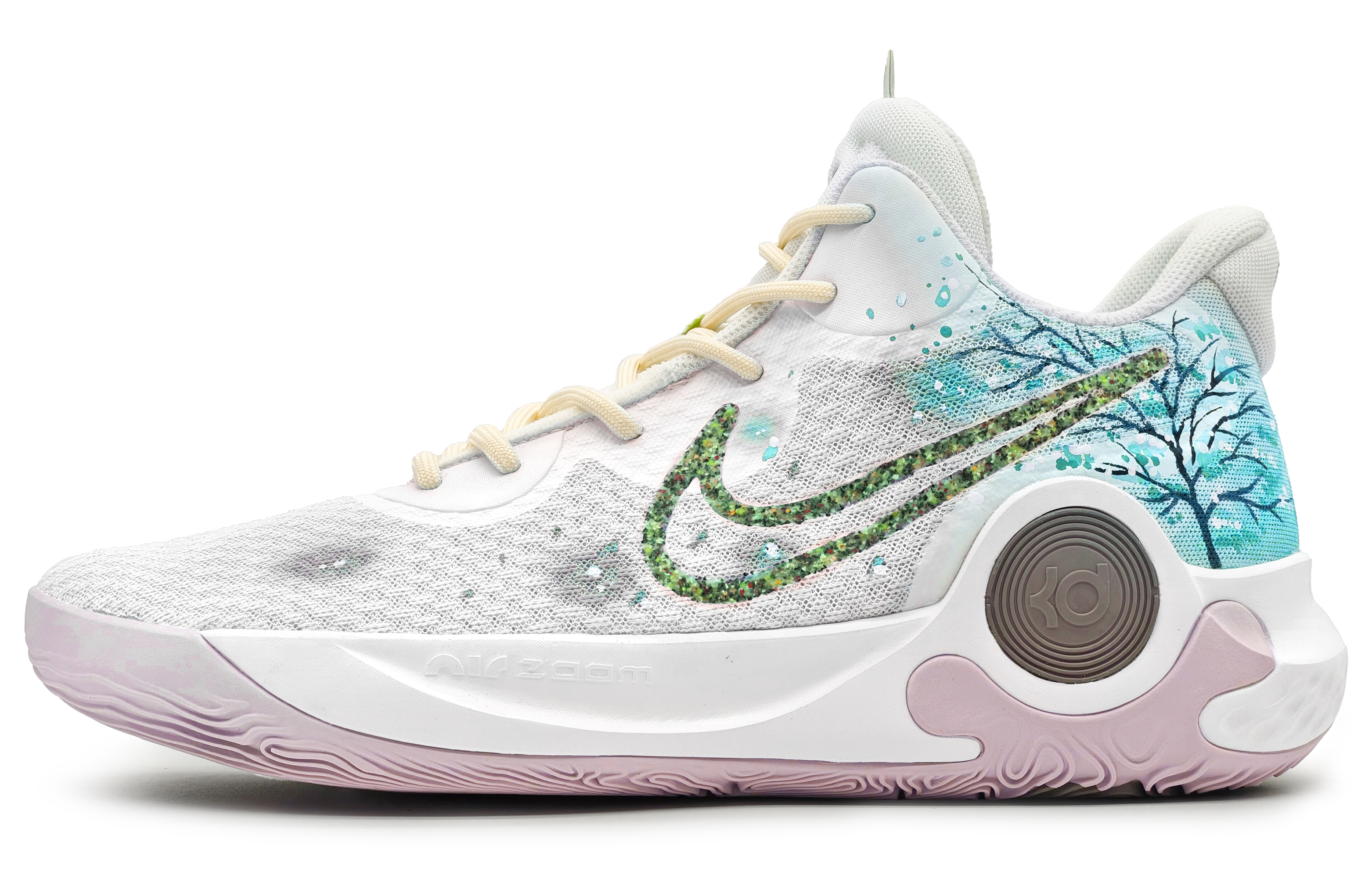 Buy [定制鞋] 耐克 Trey 5 IX EP '樱花渐变' DJ6922-100(Team16-四季樱红白蓝)