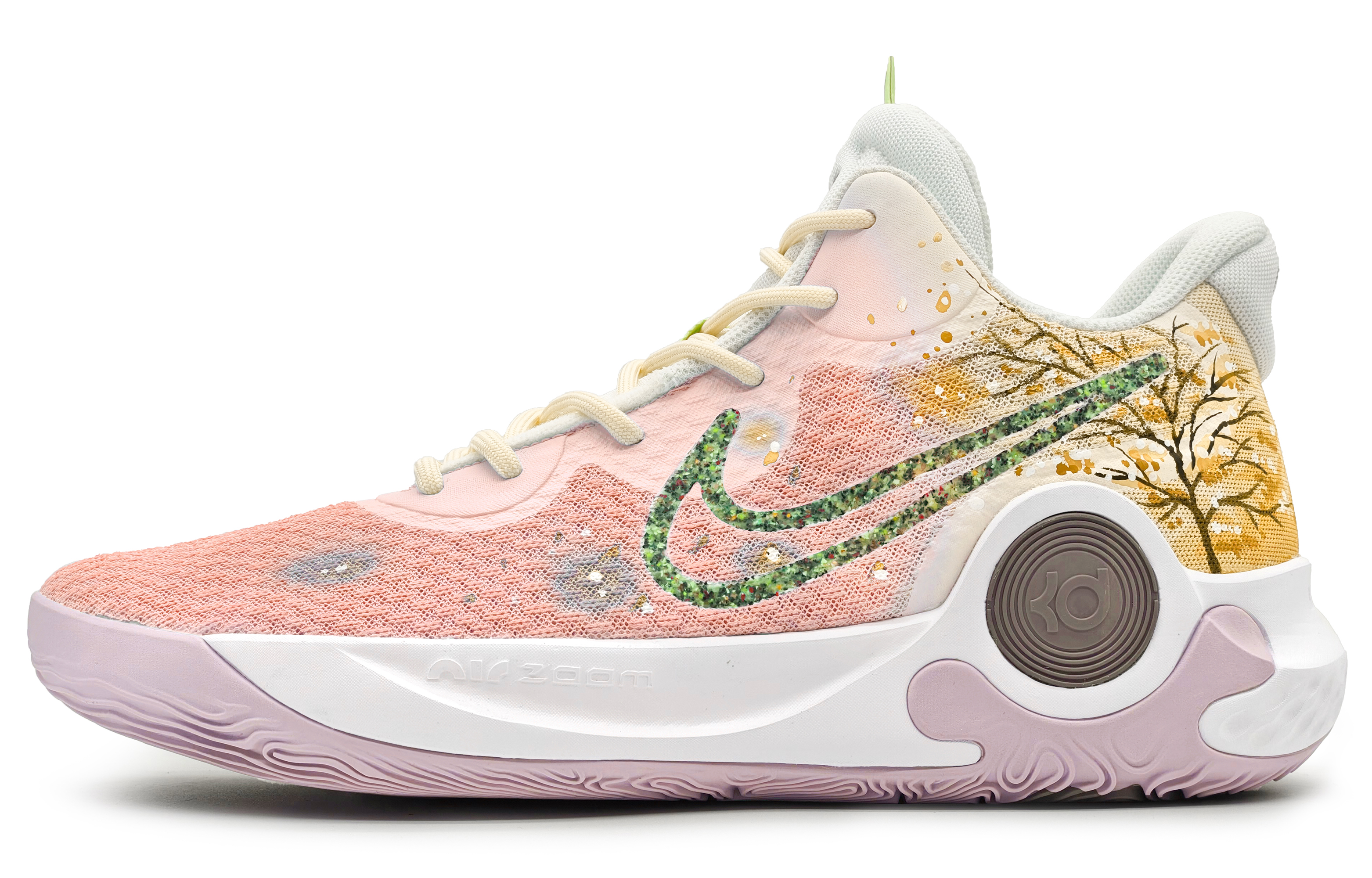 [Custom Shoes] Nike Trey 5 IX EP 'Cherry Blossom Pink Gradient'