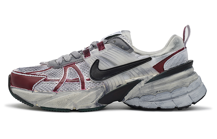 [Custom Shoes] Nike V2K Run 'Berry Red-Grey' 圖 2