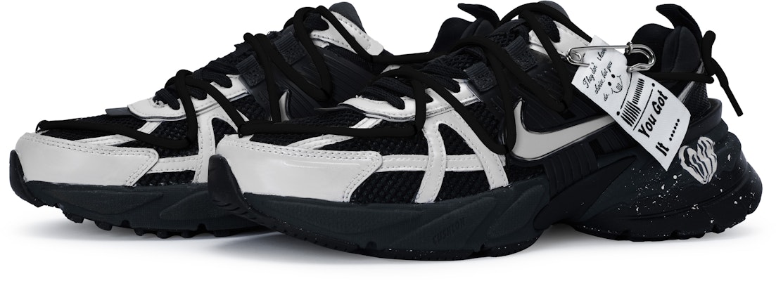カスタム Nike V2K Run 黒/銀 FD0736-001(Team80-女一亿光年S-BOX) Shop カスタム Nike V2K Run 黒/銀 FD0736-001(Team80-女一亿光年S-BOX)