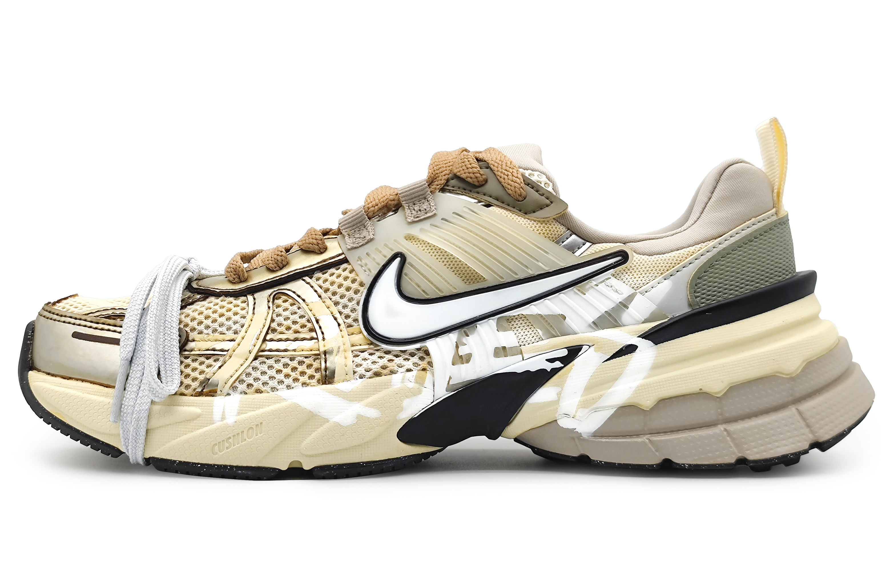 [Custom Shoes] Nike V2K Run 'Golden Splash' 圖 2