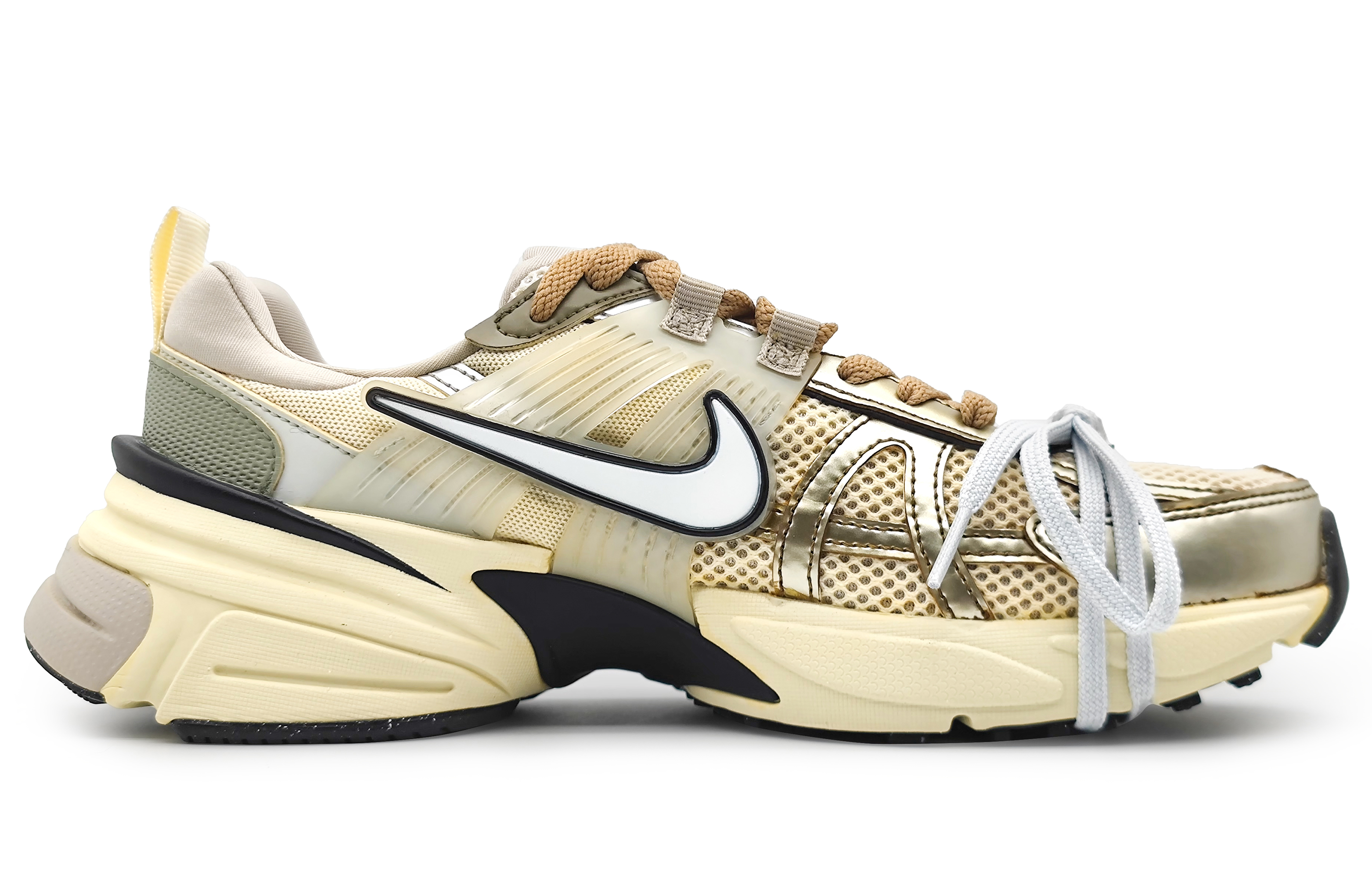 [Custom Shoes] Nike V2K Run 'Golden Splash' 圖 3