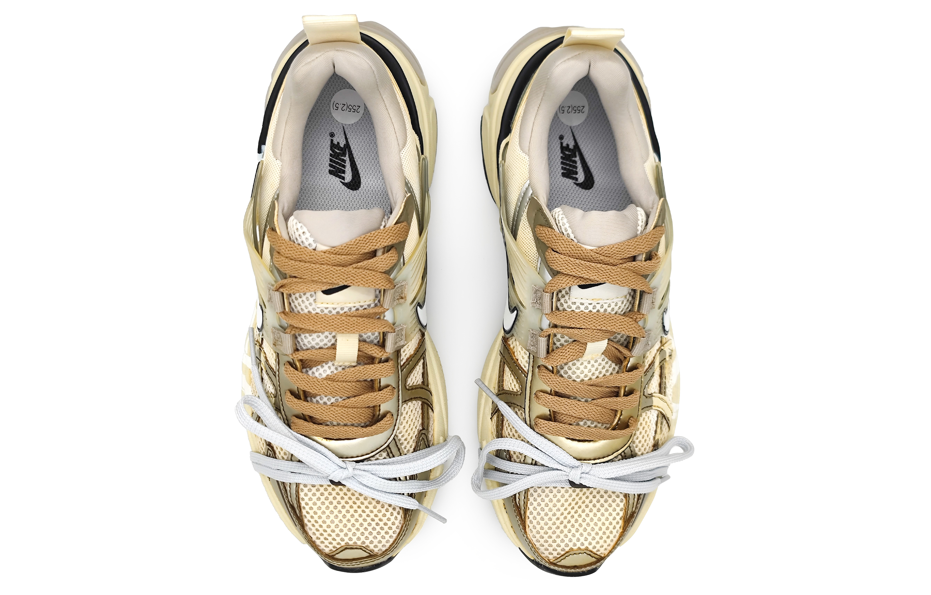 [Custom Shoes] Nike V2K Run 'Golden Splash' 圖 5