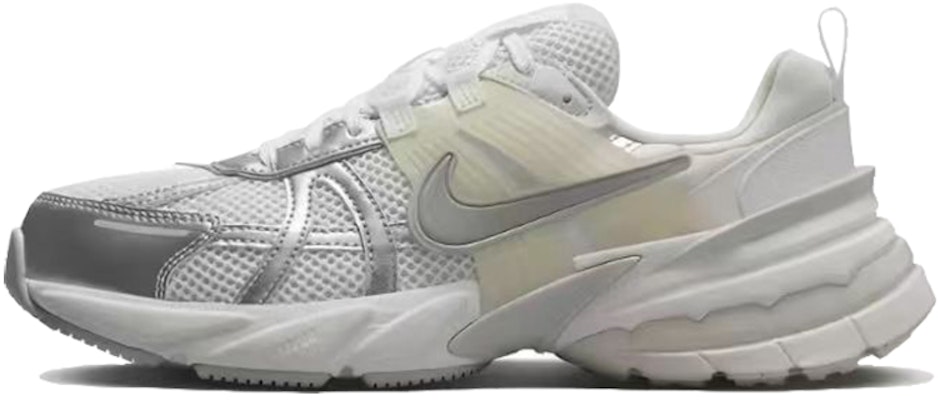 【訂製球鞋】 Nike V2K Run 銀月公主 精品禮盒 芭蕾風 婚鞋 蕾絲珍珠 網布耐磨透氣增高 低筒 休閒跑步鞋 男女同款 銀白 Sizing 【訂製球鞋】 Nike V2K Run 銀月公主 精品禮盒 芭蕾風 婚鞋 蕾絲珍珠 網布耐磨透氣增高 低筒 休閒跑步鞋 男女同款 銀白
