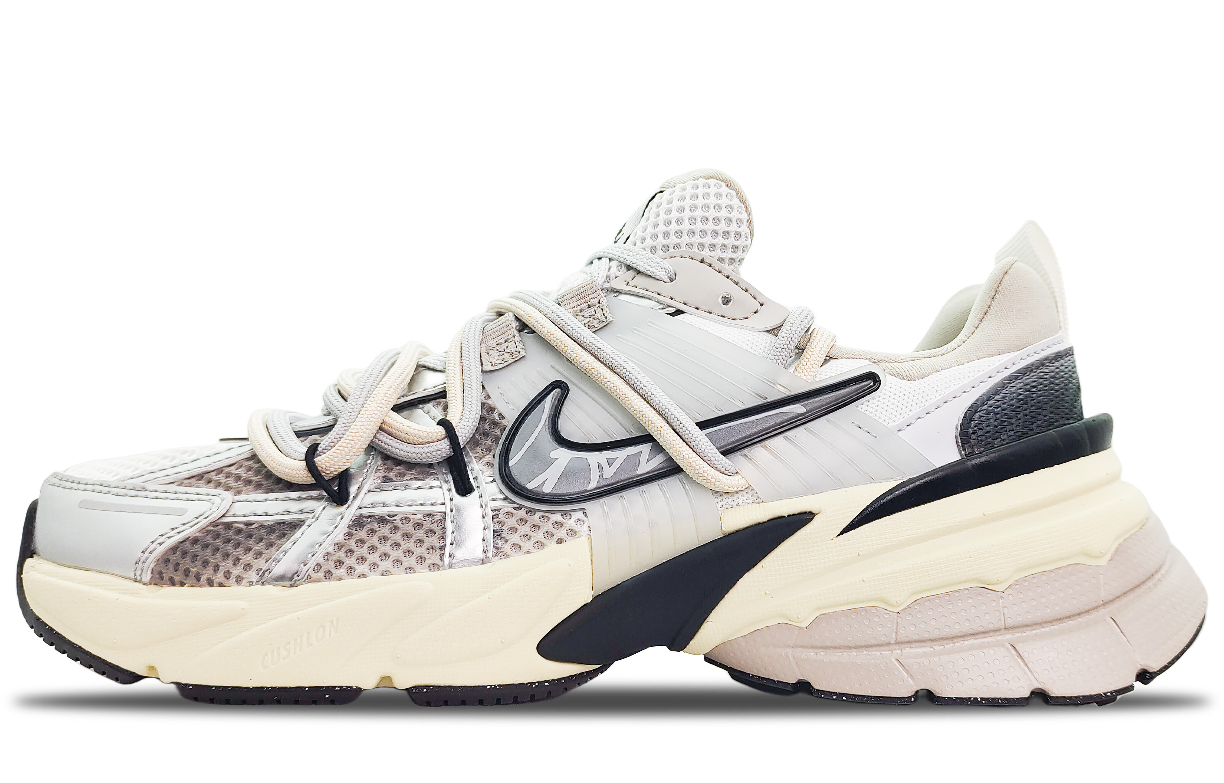 [Custom Shoes] Nike V2K Run 'Silver White' 圖 2