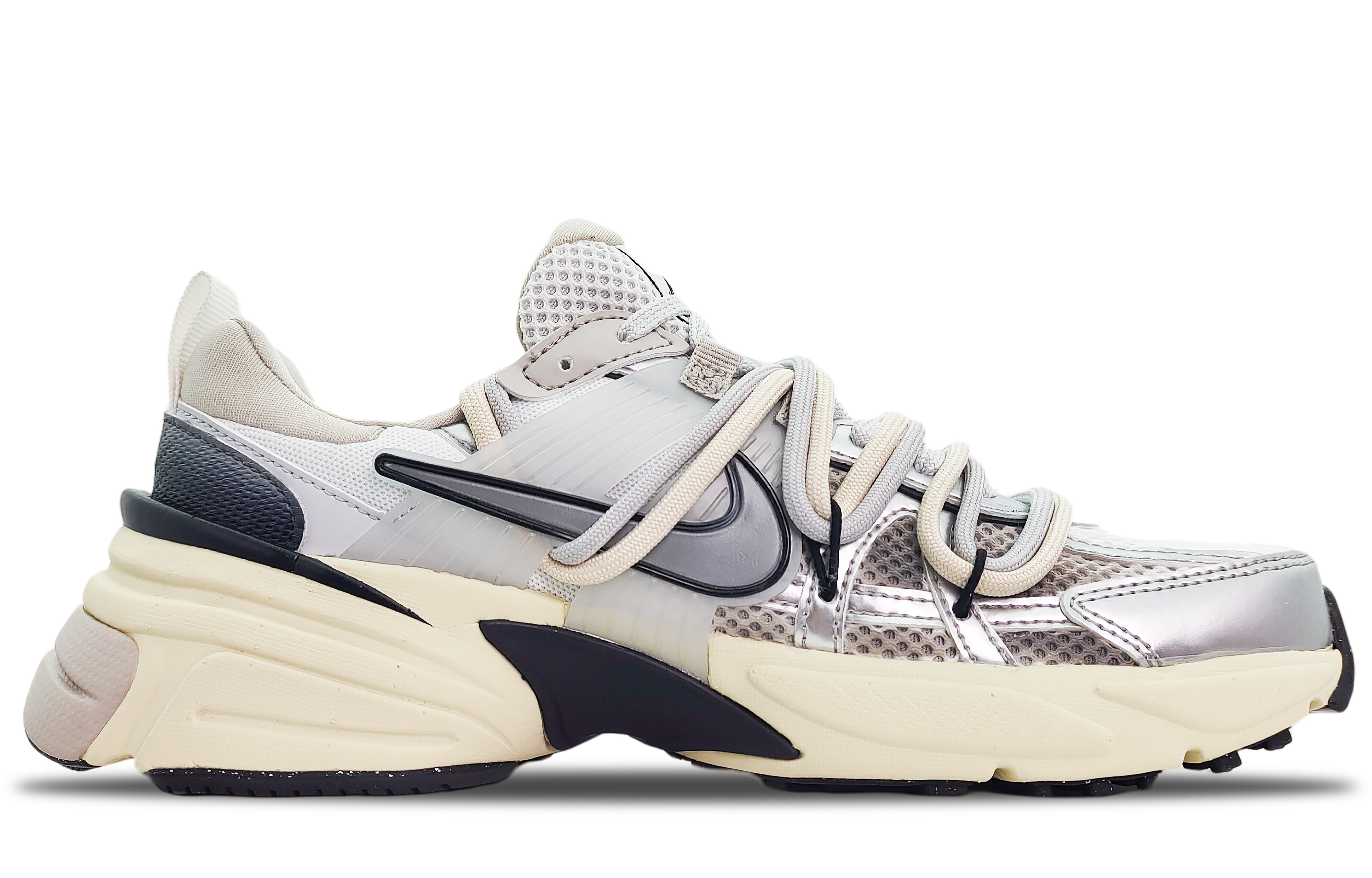 [Custom Shoes] Nike V2K Run 'Silver White' 圖 3