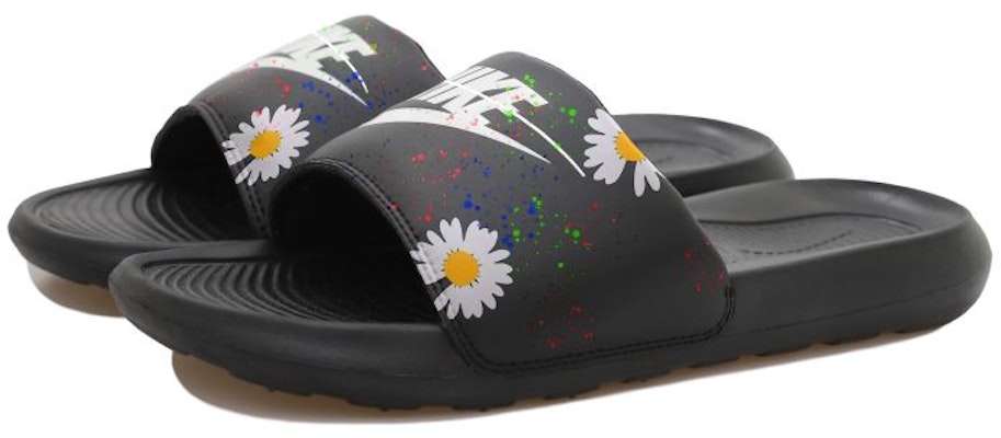 Nike Victori One personalizadas "Salpicadura tinta y margarita" CN9675-002(Team拾玖-小雏菊拖鞋男S-BOX) Order Nike Victori One personalizadas "Salpicadura tinta y margarita" CN9675-002(Team拾玖-小雏菊拖鞋男S-BOX)