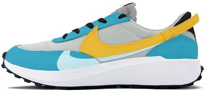 custom-shoes-nike-waffle-debut-blue-orange