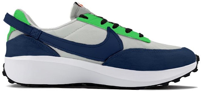 【客製化球鞋】Nike Waffle Debut 雙勾 低筒 經典運動休閒鞋 男款 藏青綠 Order 【客製化球鞋】Nike Waffle Debut 雙勾 低筒 經典運動休閒鞋 男款 藏青綠