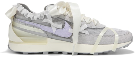 ナイキ ワッフル ワン「バレエ リボン グレー」カスタムシューズ DX5765-001(Team24-女款芭蕾风解构) Order ナイキ ワッフル ワン「バレエ リボン グレー」カスタムシューズ DX5765-001(Team24-女款芭蕾风解构)