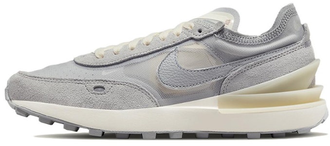 ナイキ ワッフル ワン「バレエ リボン グレー」カスタムシューズ DX5765-001(Team24-女款芭蕾风解构) Details for ナイキ ワッフル ワン「バレエ リボン グレー」カスタムシューズ DX5765-001(Team24-女款芭蕾风解构)