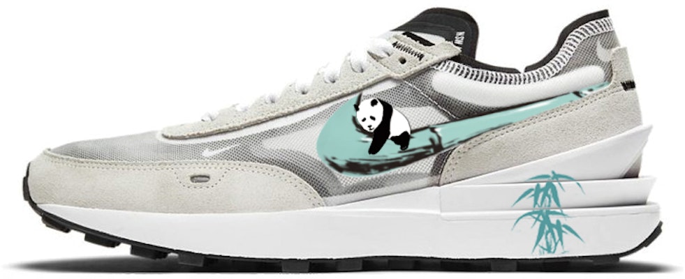 나이키 와플 원 '판다 대나무' (커스텀) DA7995-100(Team56-熊猫抱竹) Buy 나이키 와플 원 '판다 대나무' (커스텀) DA7995-100(Team56-熊猫抱竹)