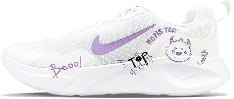 【訂製球鞋】Nike Wearallday BNK 奶兇小怪獸 英文字母塗鴉 個性 獨特減震防滑耐磨 低筒跑步鞋 男款 紫白 Buy 【訂製球鞋】Nike Wearallday BNK 奶兇小怪獸 英文字母塗鴉 個性 獨特減震防滑耐磨 低筒跑步鞋 男款 紫白