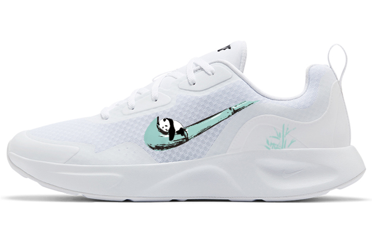 [Custom Shoes] Nike Wearallday 'Panda Bamboo Blue White'