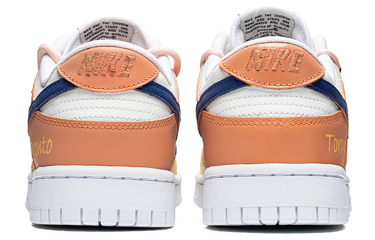 Shop Zapatillas Nike Wild Crane x Dunk Low 'Toronto Amarillo Naranja' DJ6188-101(TeamB-男款多伦多)
