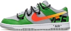 Buy 【定製球鞋】 Nike Dunk Low 野鶴製造 復古風主題 解構雙鞋帶 低幫 板鞋 男款 橙綠 特殊禮盒版