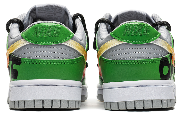 Shop [Kasut Custom] Nike Yehe Manufacturing x Dunk Low 'Retro Jingga Hijau' DJ6188-003(TeamB-男款解构橙绿F-BOX)