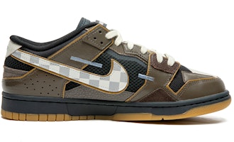 【訂製球鞋】 Nike Dunk Low 野鶴製造 復古未來主題 街頭潮流風 棋盤格 低幫 板鞋 男款 黑棕 特殊禮盒版 Order 【訂製球鞋】 Nike Dunk Low 野鶴製造 復古未來主題 街頭潮流風 棋盤格 低幫 板鞋 男款 黑棕 特殊禮盒版