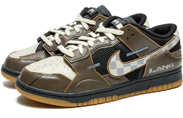 【カスタムシューズ】ナイキ Yehezhizao x ダンクロー 'レトロフューチャー - ブラックブラウン' DB0500-001(TeamB-男款棋盘格黑棕G-BOX) Lookbook 【カスタムシューズ】ナイキ Yehezhizao x ダンクロー 'レトロフューチャー - ブラックブラウン' DB0500-001(TeamB-男款棋盘格黑棕G-BOX)