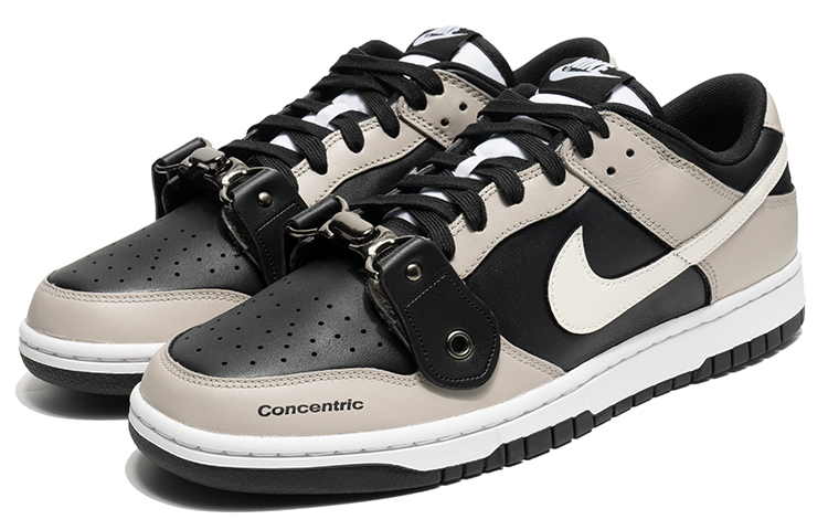 Lookbook 【客製化球鞋】Nike Dunk Low 野鶴製造 西部牛仔 復古感 皮質 休閒 低筒 溜板鞋 男款 黑灰 禮盒版