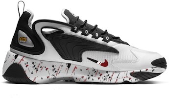 ナイキ ズーム 2K 'ブラック ホワイト フルイド グラフィティ' カスタムシューズ AO0269-101(Team56-流体泼墨) Order ナイキ ズーム 2K 'ブラック ホワイト フルイド グラフィティ' カスタムシューズ AO0269-101(Team56-流体泼墨)