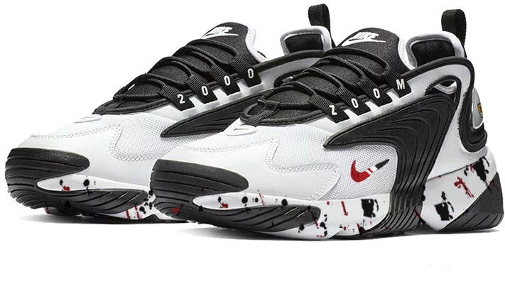 【訂製球鞋】 Nike Zoom 2K 流體潑墨 潮流塗鴉 百搭出行 復古耐磨 黑白熊貓 低筒 跑步鞋 男女同款 白紅黑 Lookbook 【訂製球鞋】 Nike Zoom 2K 流體潑墨 潮流塗鴉 百搭出行 復古耐磨 黑白熊貓 低筒 跑步鞋 男女同款 白紅黑