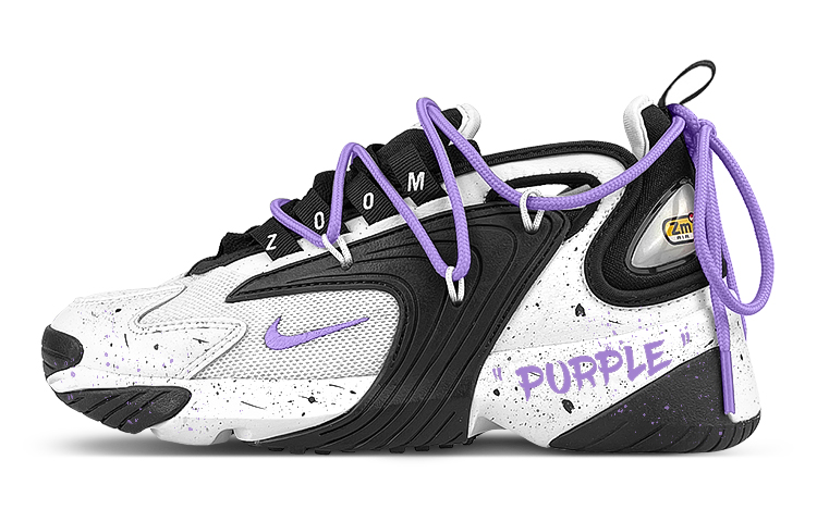 Buy [Zapatos Personalizados] Nike Zoom 2K 'Salpicadura Púrpura Soñadora'. AO0269-101(Team47-男Z紫SBOX)